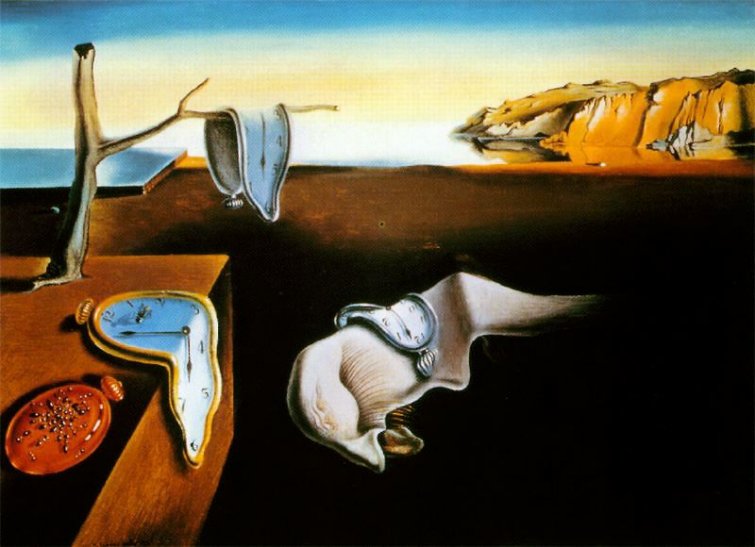 <b>La persistencia de la memoria</b> (1931) Salvador Dalí