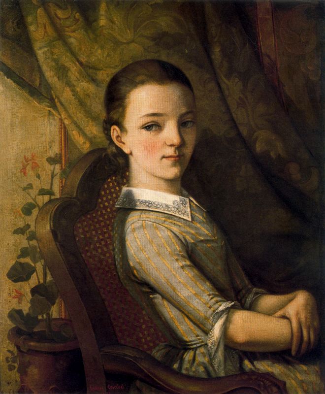 Juliette Courbet 1844 Gustave Courbet